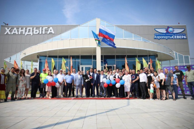 Новое здание аэропорта открыли в Томпонском районе Якутии / ЯСИА   