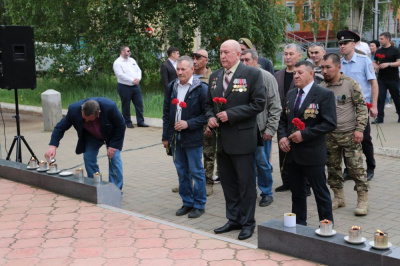 1 июля почтили память ветеранов боевых действий /    