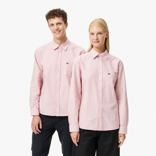 Мужская хлопковая рубашка Lacoste