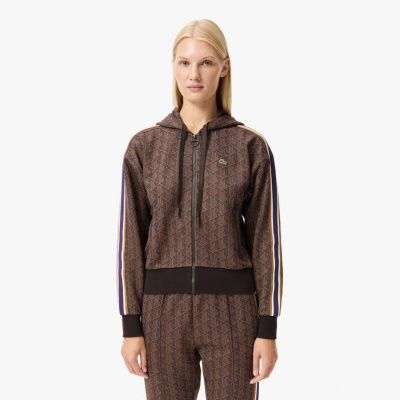 Женская жаккардовая толстовка Lacoste