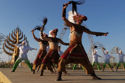 В Оймяконском районе завершился Ысыах Олонхо: праздник посетили более пяти тысяч гостей / Мария Архипова Томтор Оймяконский Республика Саха (Якутия)