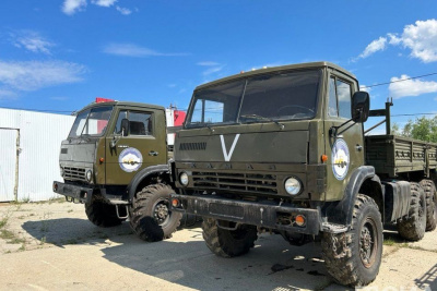 «Дороги Арктики» передали ключи от КамАЗов военнослужащим из Якутии / Анастасия Филиппова   