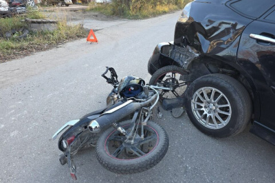 Подросток на мотоцикле пострадал в ДТП в Чульмане / ЯСИА   