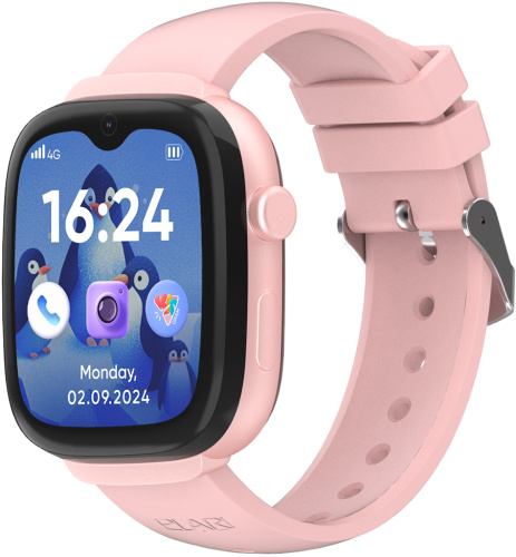 Умные часы Elari 4G Go Pink