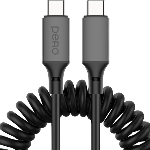 Кабель Pero DC16 Ultimate PD USB-C to USB-C 1.2m Black