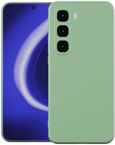 Клип-кейс Krutoff Silicone Case для Infinix Hot 60 Pro+ Зелёный