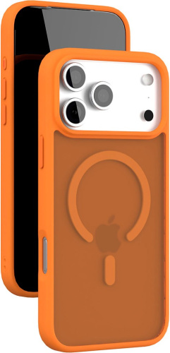 Клип-кейс VLP Lite Bloom Case с MagSafe для Apple iPhone 17 Pro Max Orange