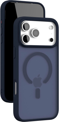 Клип-кейс VLP Lite Bloom Case с MagSafe для Apple iPhone 17 Pro Max Dark Blue