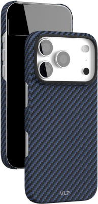 Клип-кейс VLP Kevlar Case с MagSafe для Apple iPhone 17 Pro Blue