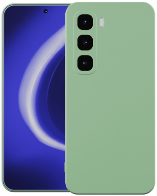 Клип-кейс Krutoff Silicone Case для Infinix Hot 60 Pro Зелёный