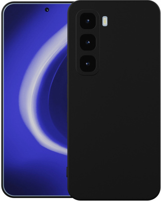 Клип-кейс Krutoff Soft Case для Infinix Hot 60 Pro Чёрный