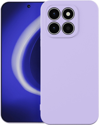 Клип-кейс Krutoff Silicone Case для Honor X6c Purple