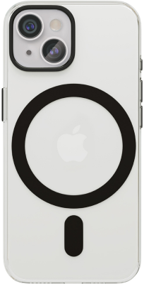 Клип-кейс VLP Diamond Case с MagSafe для Apple iPhone 15 прозрачный