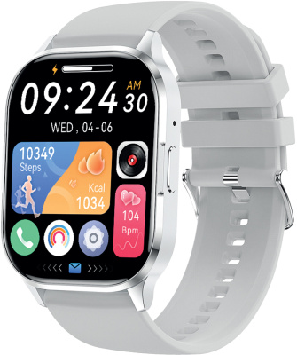 Умные часы Fontel iWatch 10 Amoled Silver