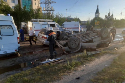 Пять человек пострадали в ДТП в Якутске / ЯСИА Якутск Якутск Республика Саха (Якутия)