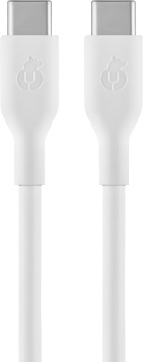 Кабель uBear Life USB-C to USB-C 100W 2m White