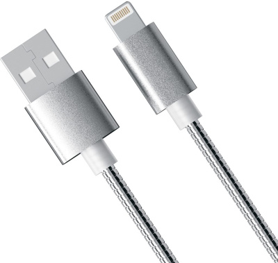 Кабель Red Line USB to Apple Lightning 1.2m Silver
