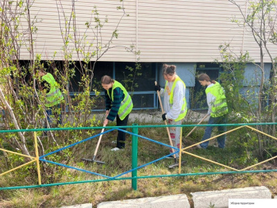 В Айхале закончился первый сезон работы лагеря труда и отдыха «Трудовой десант. ЭКО» /    