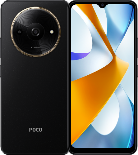 Смартфон POCO C61 4/128GB Black