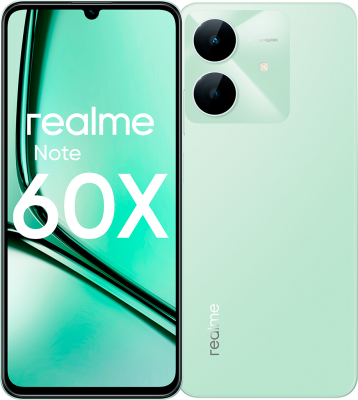 Смартфон realme Note 60x 3/64GB Зелёный