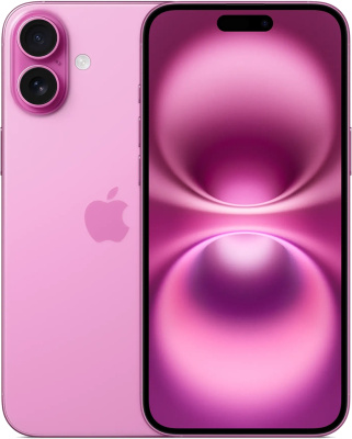 Смартфон Apple iPhone 16 Plus 128GB Pink (Nano+Nano)