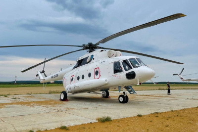 Авиапарк «Полярных авиалиний» пополнился двумя новыми вертолётами Ми-8МТВ-1 / Мария Архипова Якутск Якутск Республика Саха (Якутия)