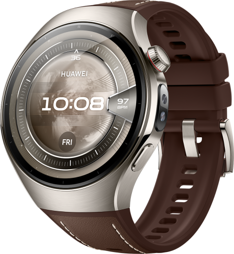 Умные часы Huawei Watch 5 LTE 46 мм Коричневые