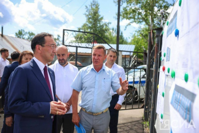 Модульный спортивный комплекс введут в Алдане в 2023 году / ЯСИА   