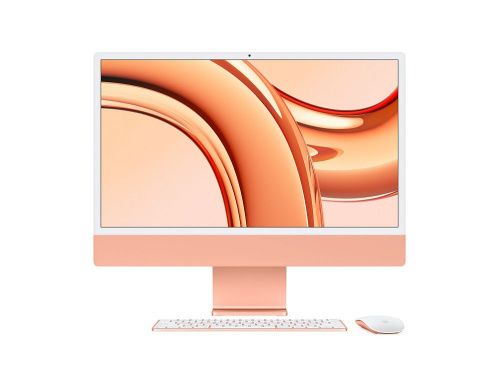 Apple iMac 24" with Retina 4.5K (M3 8C CPU / 10C GPU, 16GB, 512GB SSD) (Orange) (Z19R001DF)
