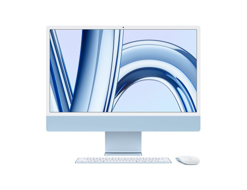 Apple iMac 24" with Retina 4.5K (M3 8C CPU / 10C GPU, 16GB, 1TB SSD) (Blue) (Z19L00033)