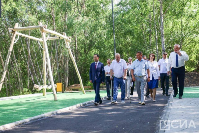 В экопарке Алдана обустроят смотровую площадку и амфитеатр / ЯСИА   