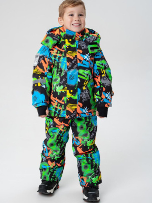 Комплект текстильный с полиуретановым покрытием для мальчиков: куртка, полукомбинезон