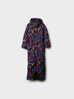 Комбинезон текстильный с полиуретановым покрытием для девочек