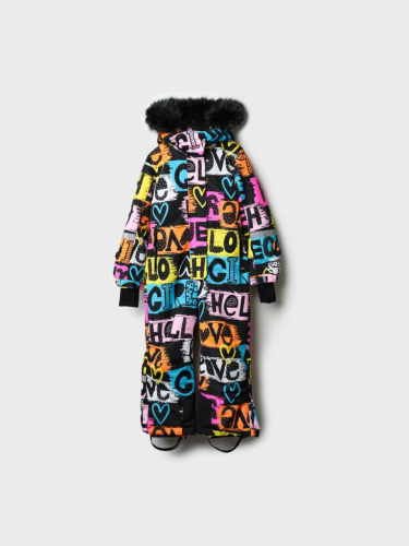 Комбинезон текстильный с полиуретановым покрытием для девочек