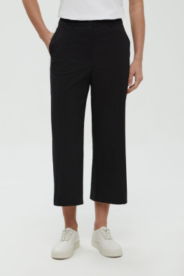 Укороченные брюки прямого кроя