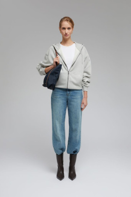 Толстовка на молнии с капюшоном