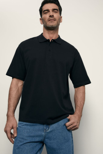 Оверсайз поло из хлопка