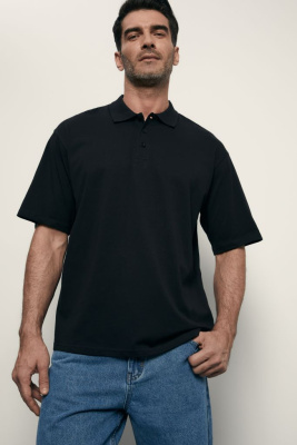 Оверсайз поло из хлопка