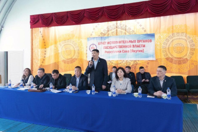 Отчет правительства Якутии стартовал в Мегино-Кангаласском районе / Майя Гоголева   