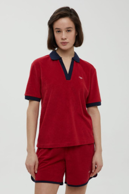 Спортивное поло с отделкой из капсулы ретро