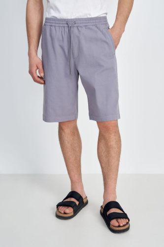 Шорты из хлопка с эластичным поясом