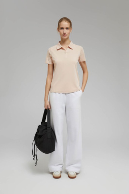 Спортивное поло с коротким рукавом