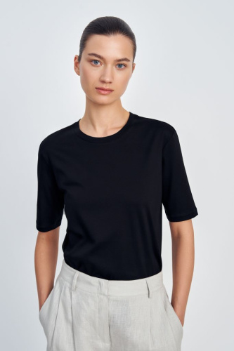 Футболка из мерсеризованного хлопка