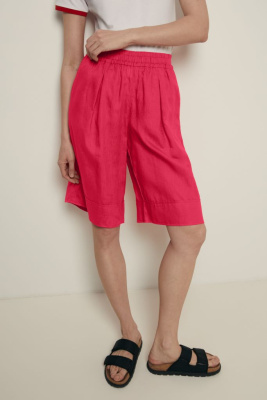 Шорты изо льна на резинке