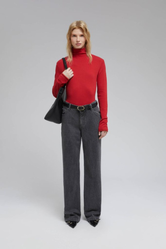 Водолазка прямого кроя