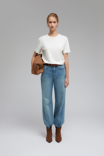 Футболка из мерсеризованного хлопка