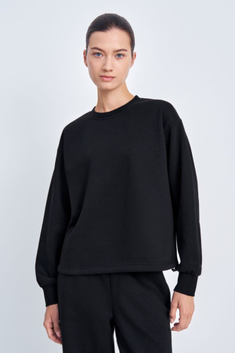 Толстовка из хлопка на резинке