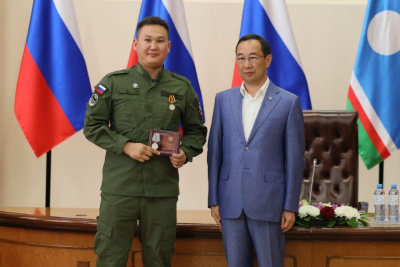 Эрсан Андреев: «Удостоиться медали «За отвагу» – это большая честь» / Мария Архипова   