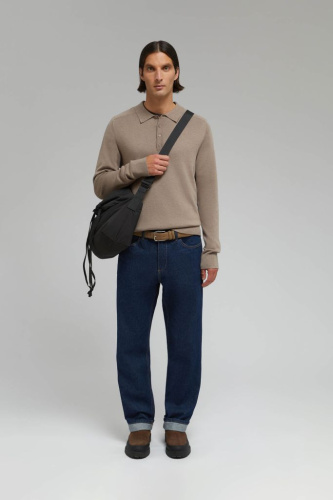 Джемпер-поло с шерстью