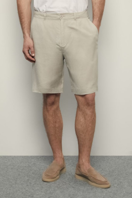 Шорты с добавлением льна